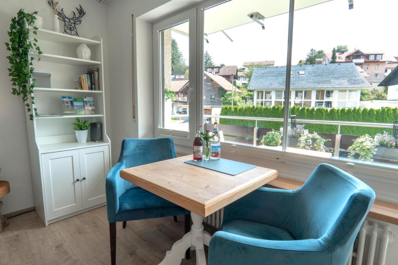 Ferienwohnung Bergpfote - Hund Herzlich Willkommen Scheidegg Exterior photo